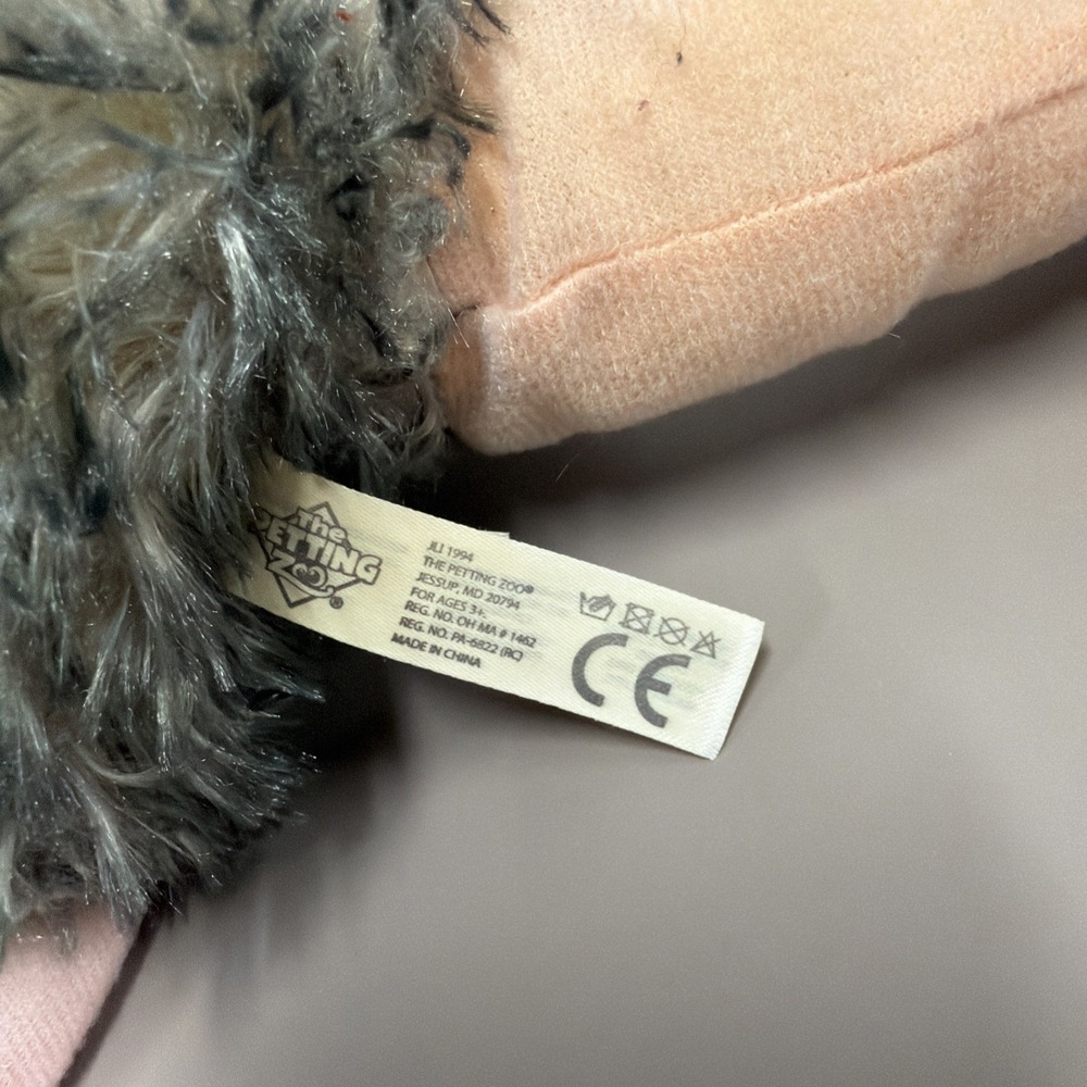 Opossum Plush Toy The Petting Zoo Stuffed Animal 12" Or 21"with Tail - Picture 5 of 12